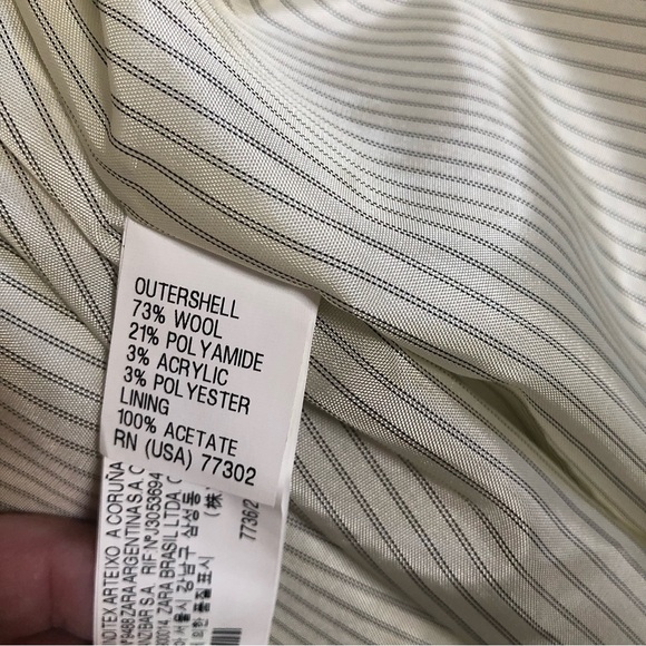 ZARA - Wool Military Coat - Picture 4 of 5